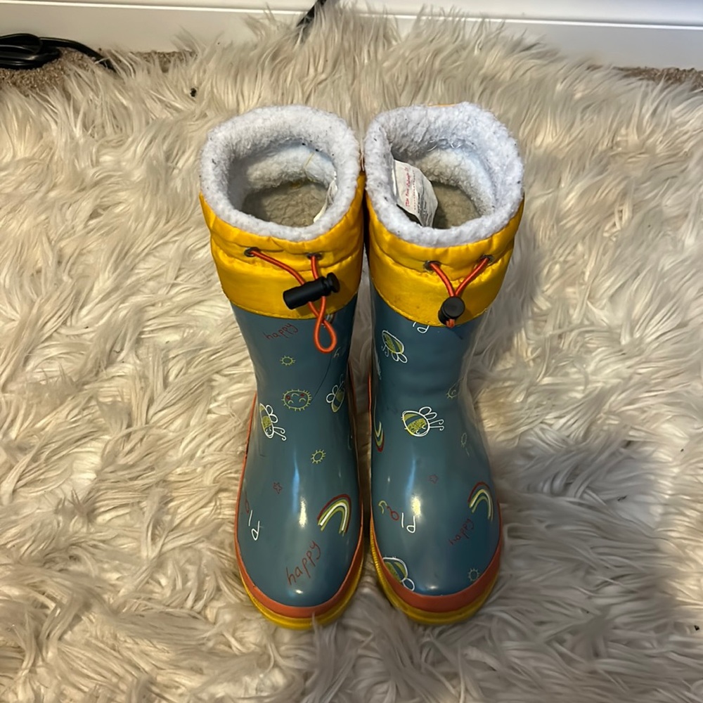 Kids Lily & Dan rain boots size 9/10